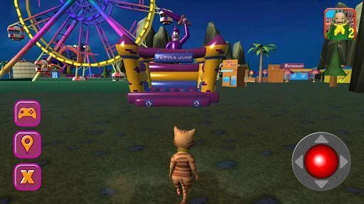 Halloween Cat Theme Park 3D Halloween Cat Theme Park 3D