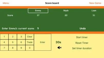 Рецензии Scoreboard for Qwirkle game