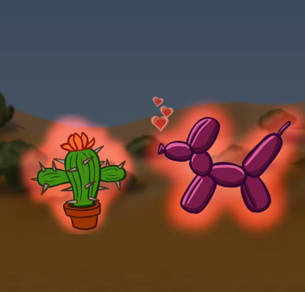 Cactus Seeking Hug (itch) Cactus Seeking Hug (itch)