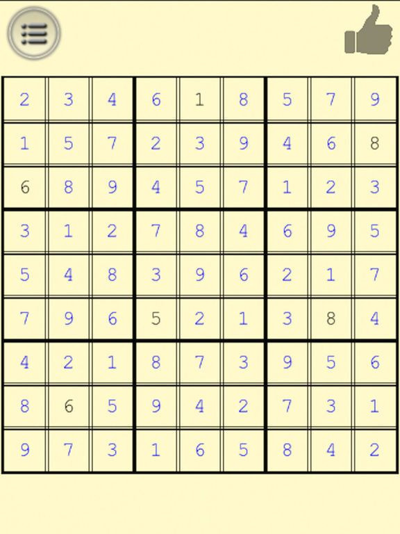 Sudoku (iOS, Priti Kaloni) Sudoku (iOS, Priti Kaloni)