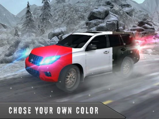 Snow Driving Simulator 3D - 4x4 Prado Driver Game