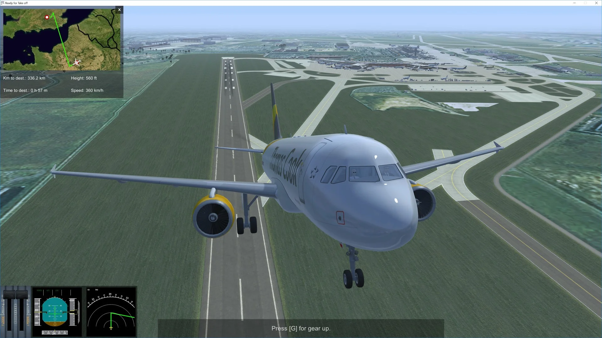 Ready for Take off - A320 Simulator Ready for Take off - A320 Simulator