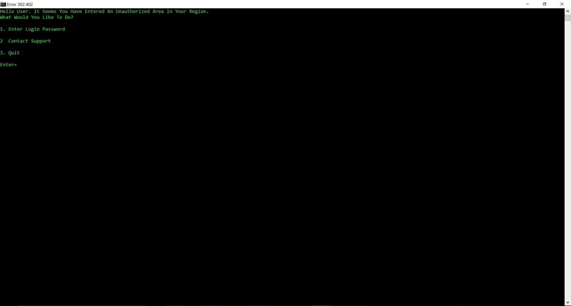 Error Code (itch) Error Code (itch)
