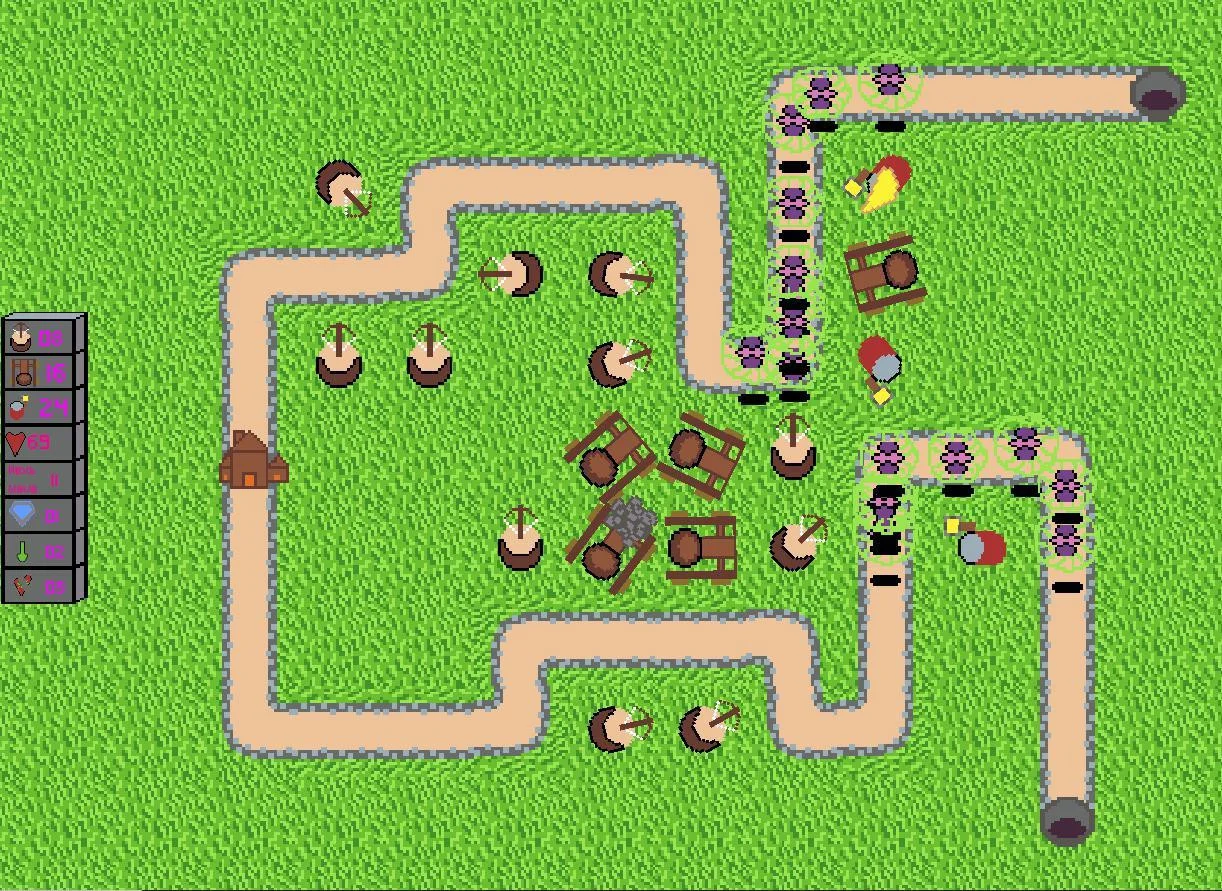 Ghoul Tower Defense (itch)