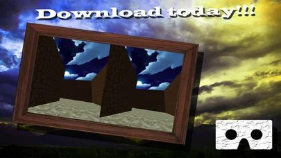 VR Maze Run Journey for Cardboard glasses VR Maze Run Journey for Cardboard glasses