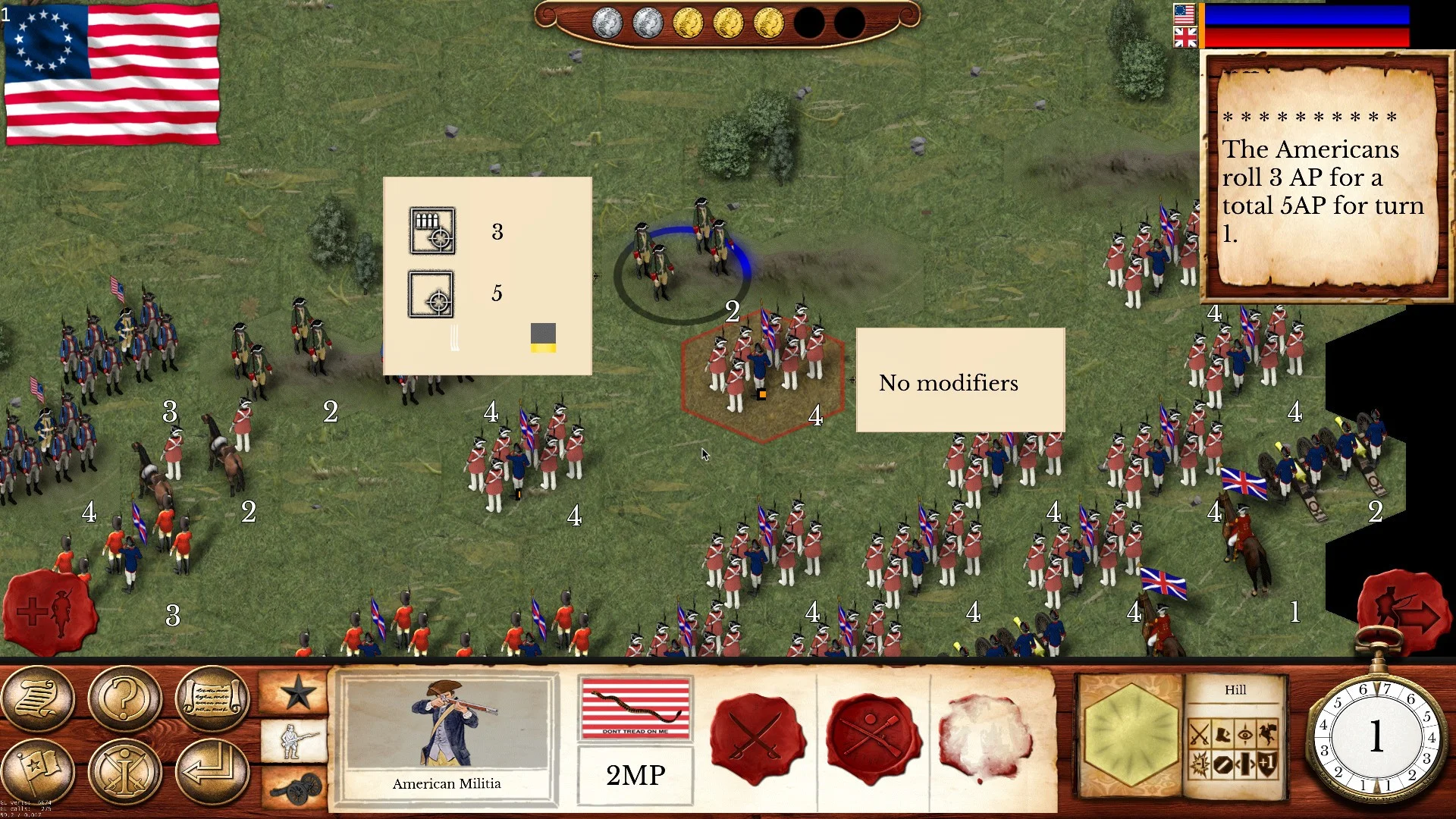 Hold the Line: The American Revolution Hold the Line: The American Revolution