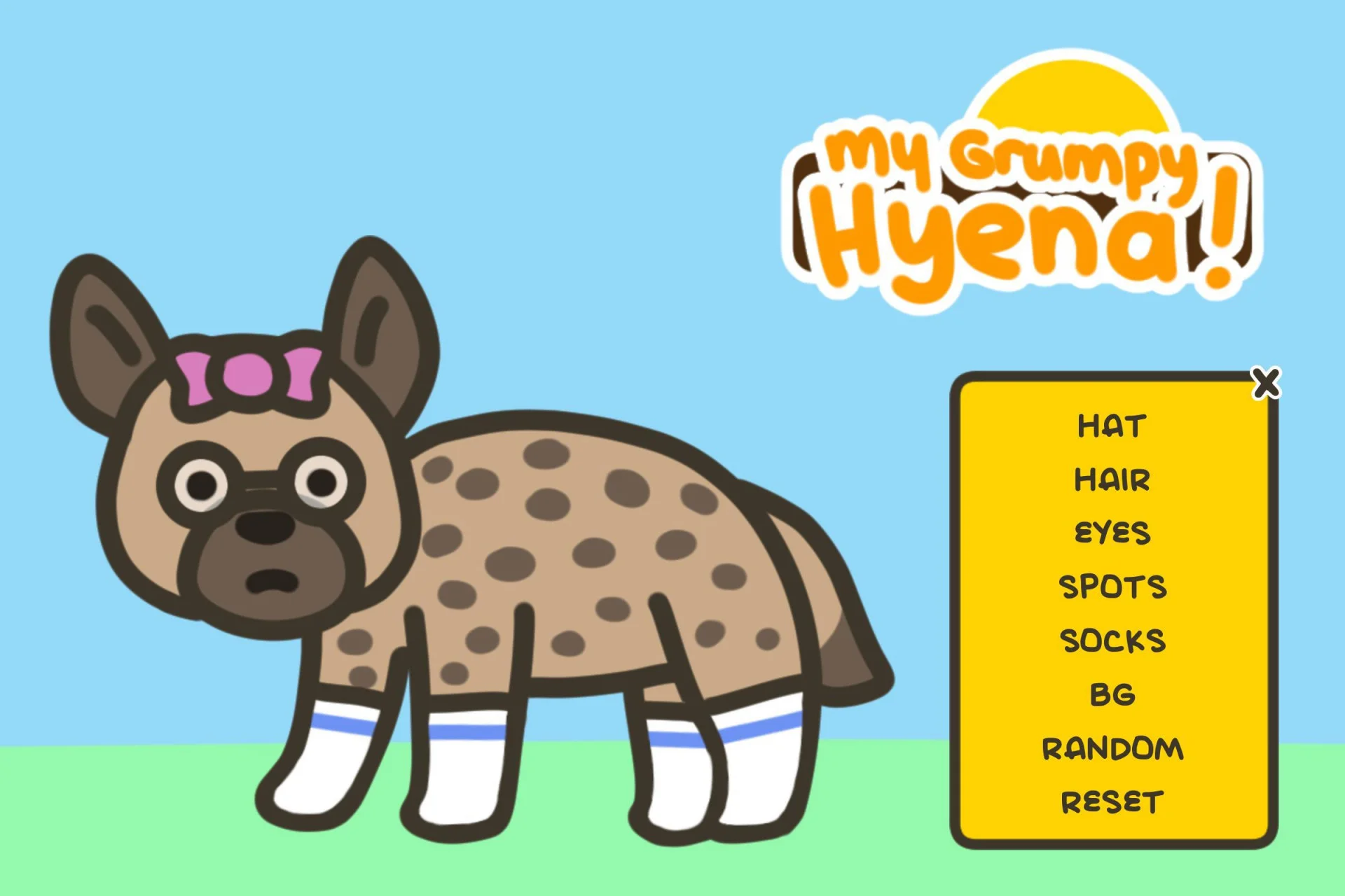 My Grumpy Hyena! (itch)