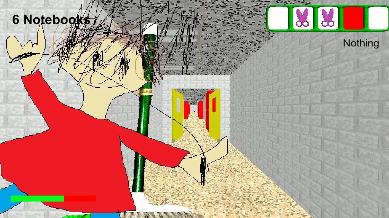Рецензии Baldi's Fan Basics (Baldi's basics fangame) (itch)