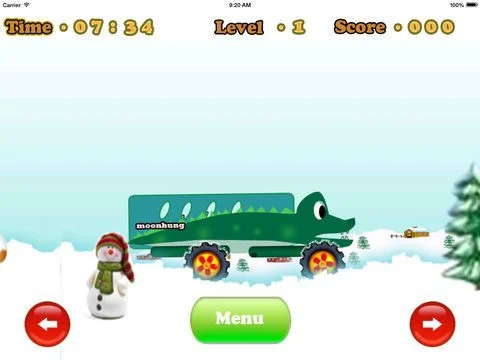 Animal Trucks in Christmas Animal Trucks in Christmas
