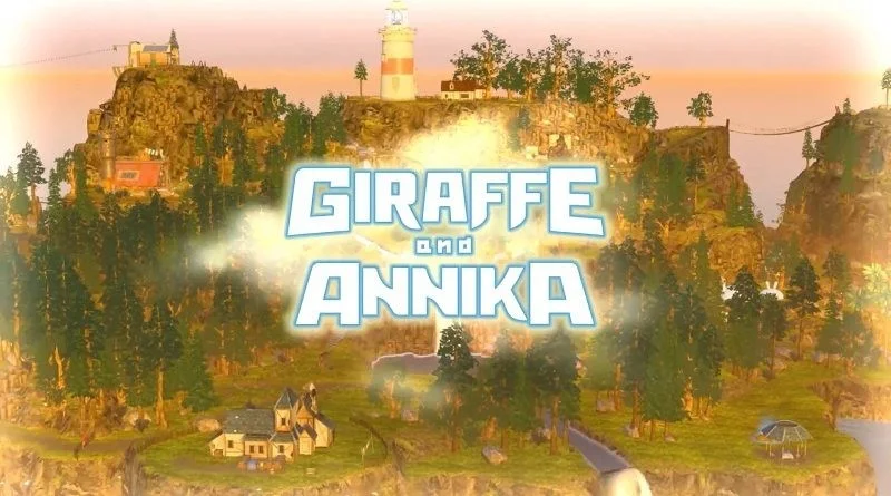 Giraffe and Annika Giraffe and Annika