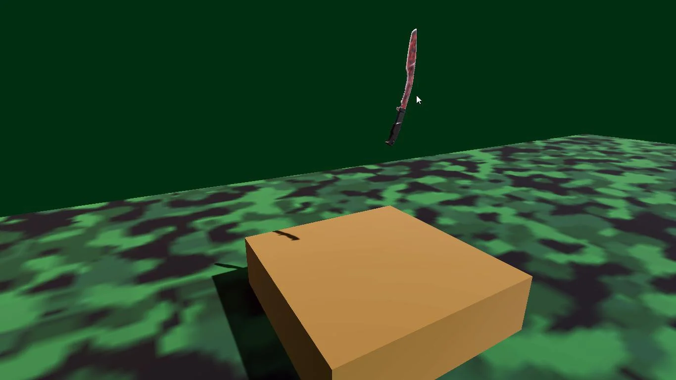 Camo Knife (itch)