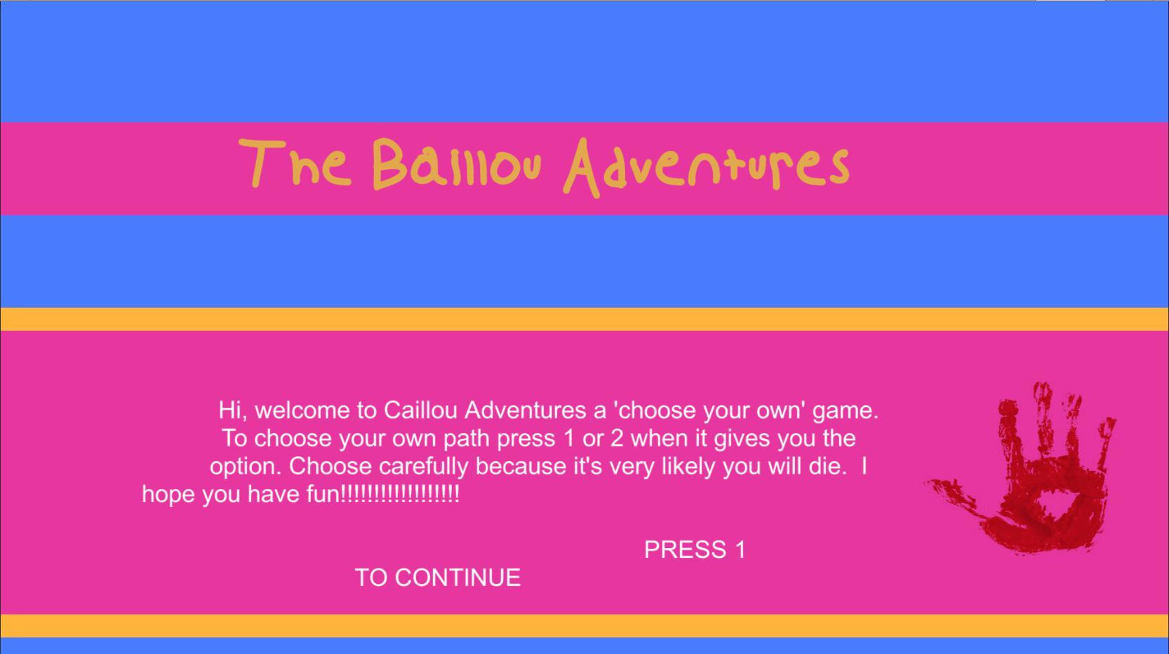 The Baillue Adventures (itch) The Baillue Adventures (itch)