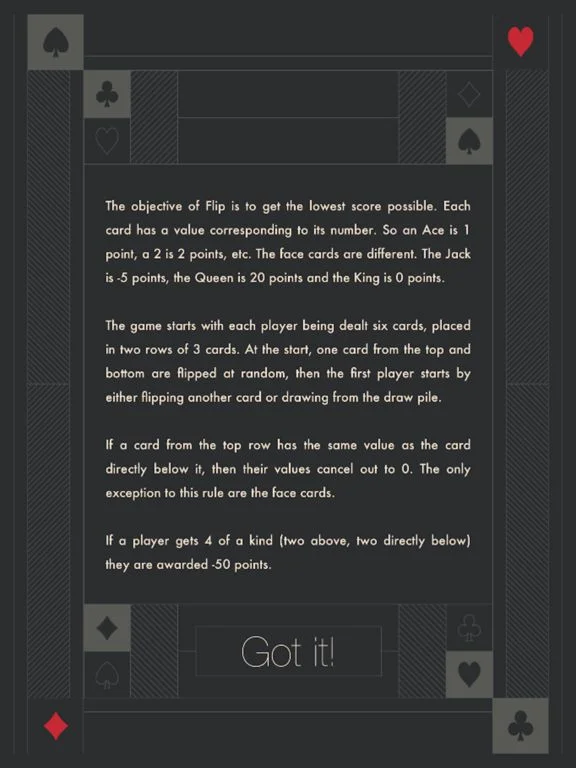 Flip Card Game