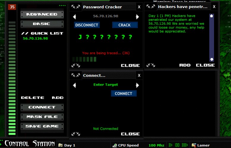 Mindlink Hacker 2005: The Broken Link