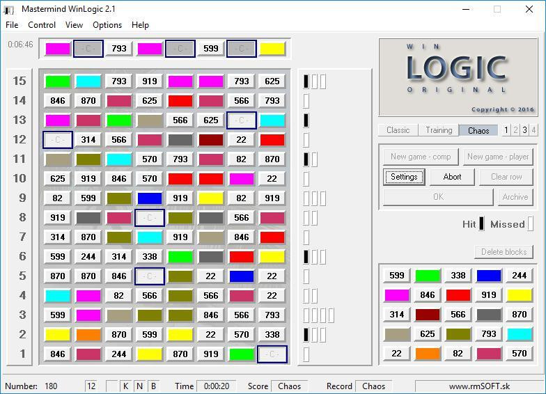Mastermind WinLogic (itch) Mastermind WinLogic (itch)
