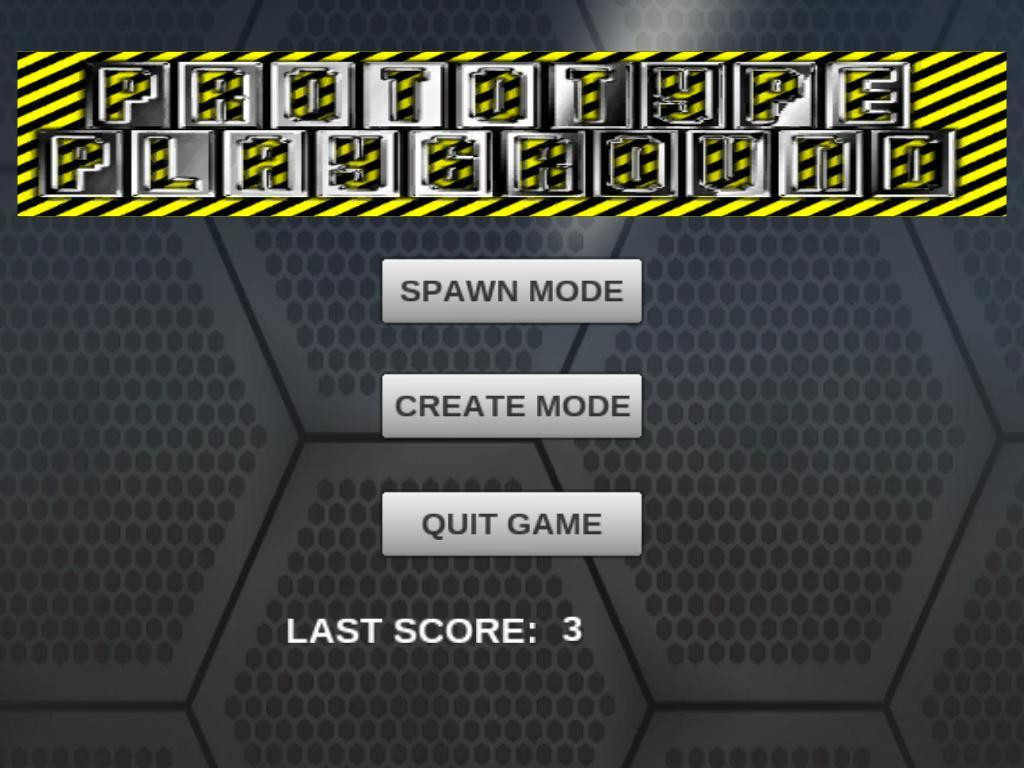 Prototype Playground (itch)