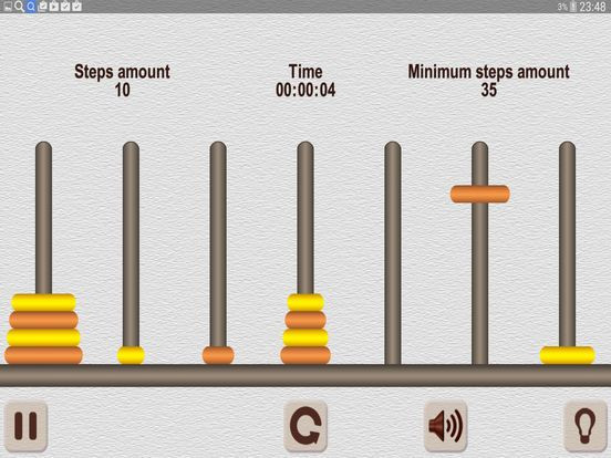 The Tower of Hanoi Math puzzle The Tower of Hanoi Math puzzle