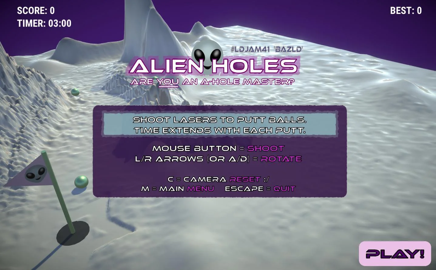 Alien Holes (itch) Alien Holes (itch)