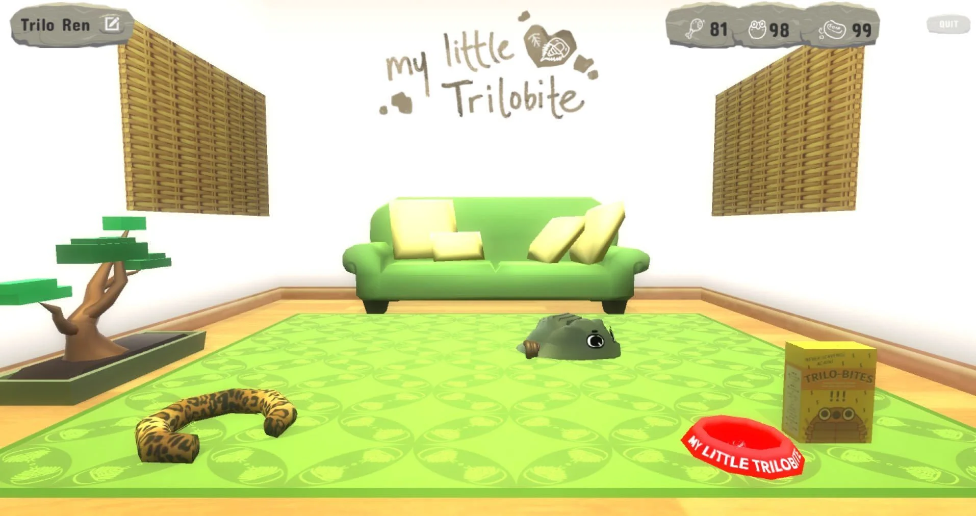 Статьи по My Little Trilobite (itch)