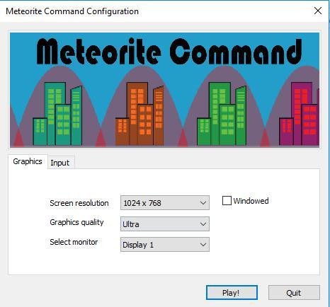 Meteorite Command (itch) Meteorite Command (itch)