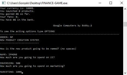 Finance Game (itch) Finance Game (itch)