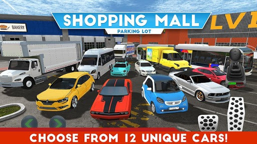 Shopping Mall Parking Lot Shopping Mall Parking Lot
