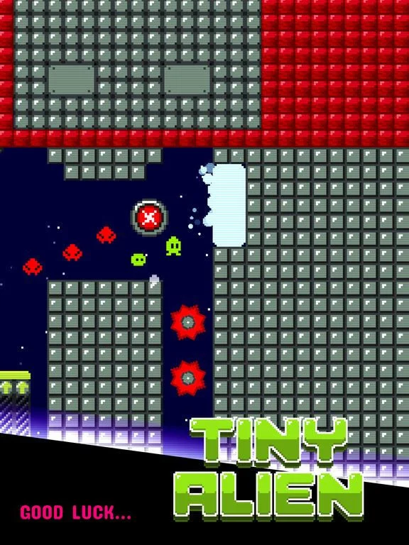Tiny Alien - Jump and Shoot!