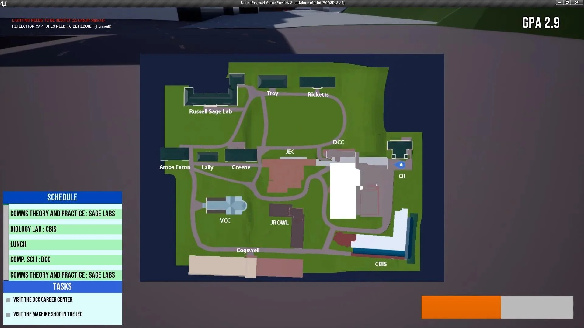 Navigating Rensselaer and Beyond (itch)