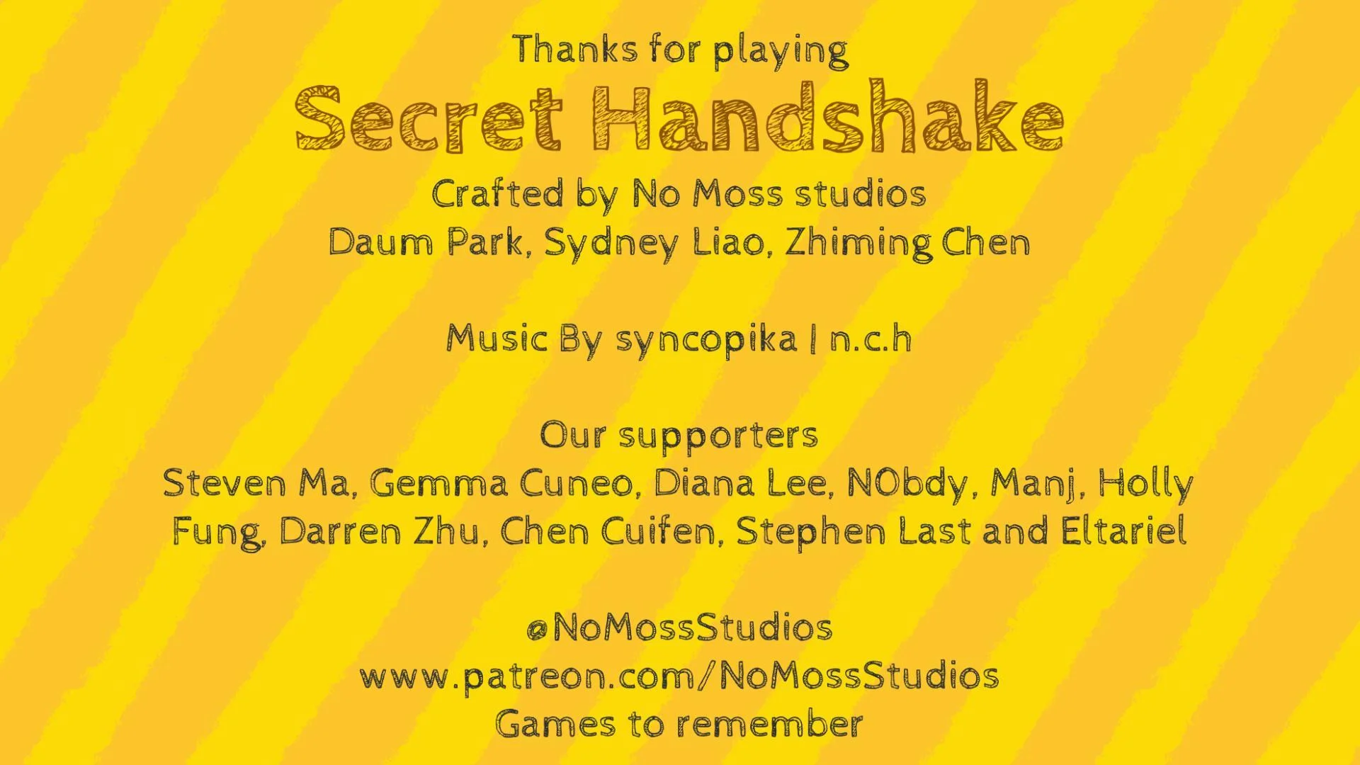 Secret Handshake (itch)
