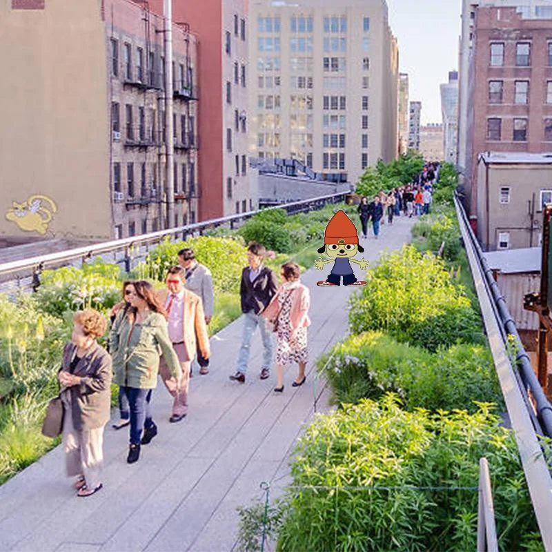 Рецензии The HighLine, but parappa's there (itch)