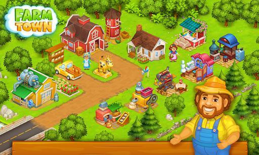 Farm Town: Happy village near small city and town Farm Town: Happy village near small city and town