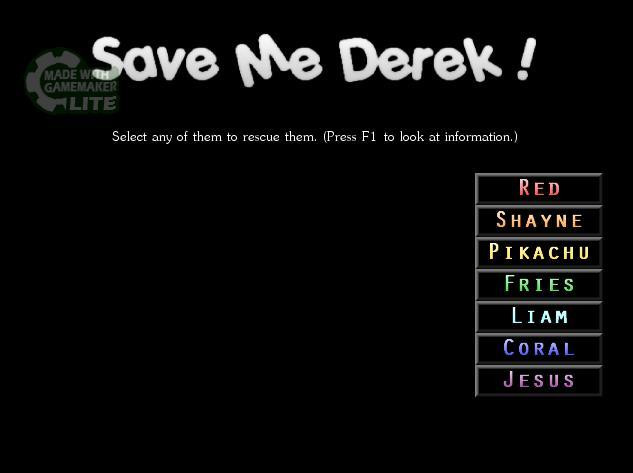 [Stable] Save Me Derek (itch)