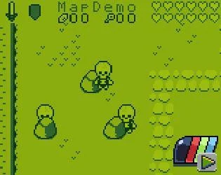 Pixel Vision 8: Tilemap Demo (itch)