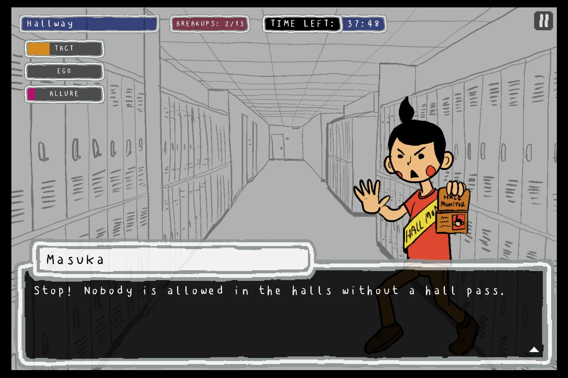 Heartbreak High: A Break-Up Simulator (itch)