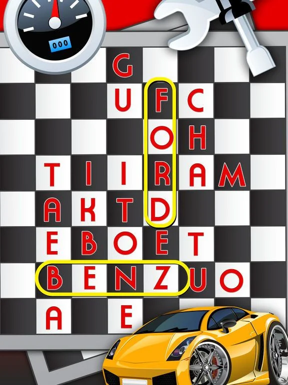 The Real Cars Super Fast Word Search Games The Real Cars Super Fast Word Search Games