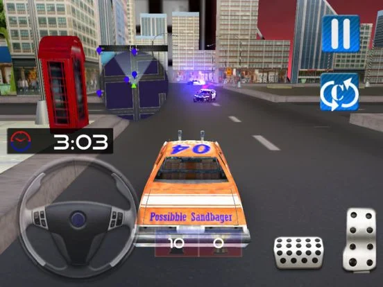 Amazing Police Pursuit Car 3d Amazing Police Pursuit Car 3d