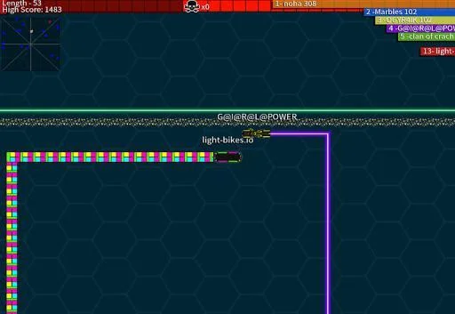 Light-Bikes.io