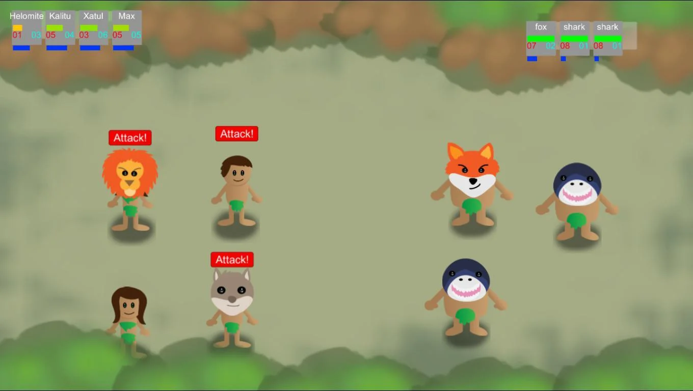 Shapeshifters and The Moon Adventure (itch)