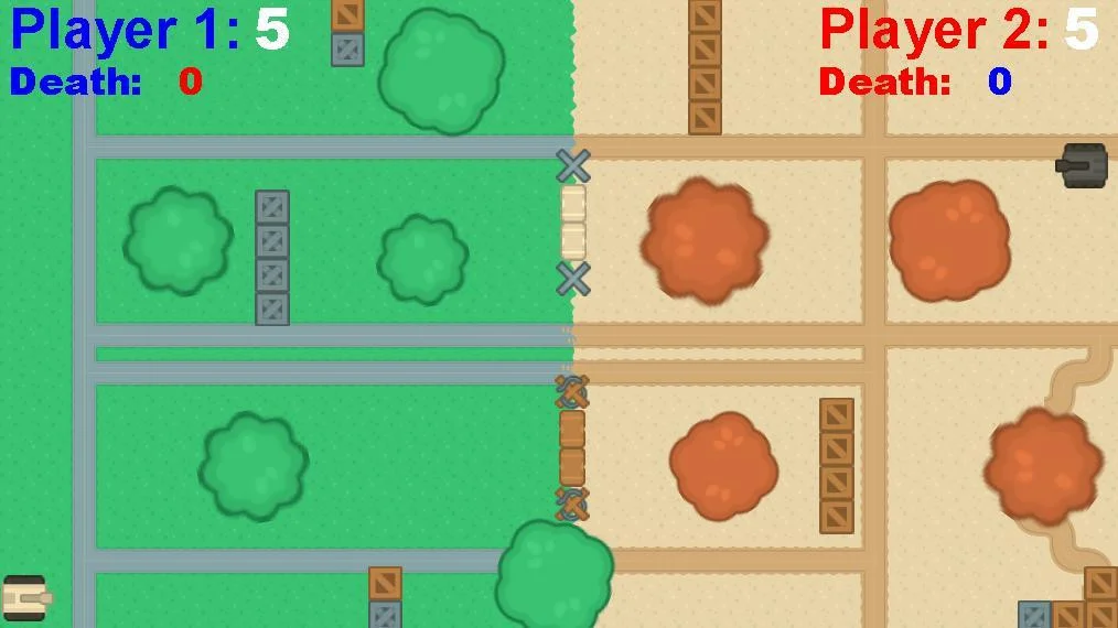 Tank Battle 1v1 (itch)