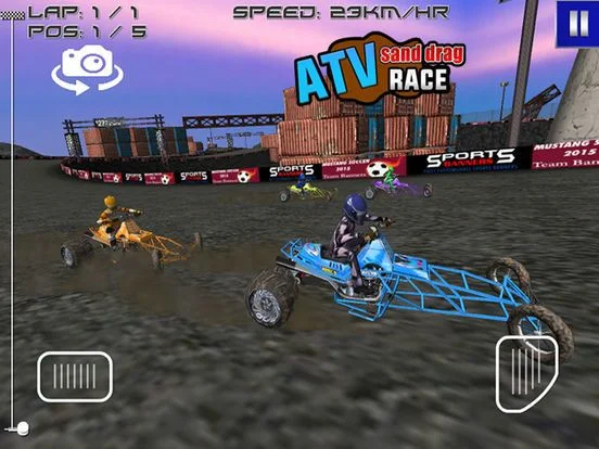 ATV Sand Drag Race
