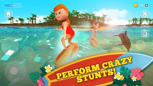 Surfing Craft: Crafting, Stunts & Surf Games World Surfing Craft: Crafting, Stunts & Surf Games World
