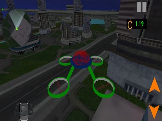 Drone QuadCopter Flight Strike Drone QuadCopter Flight Strike