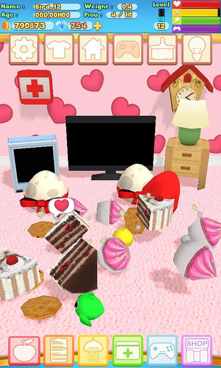 My Piou - Virtual Pet Bird 3D (itch)