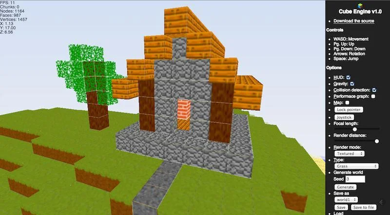 Cube Engine HTML5 (itch)
