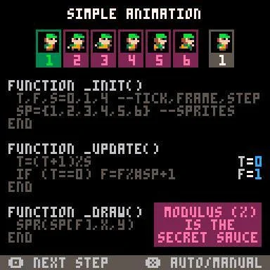 Simple Animation in PICO-8 (itch) Simple Animation in PICO-8 (itch)