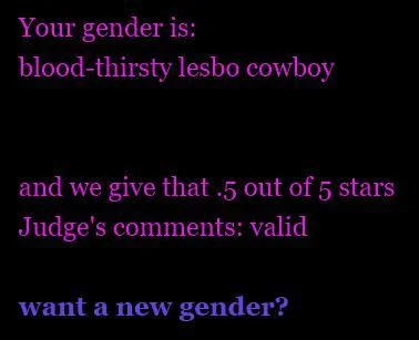 Genderator (itch)