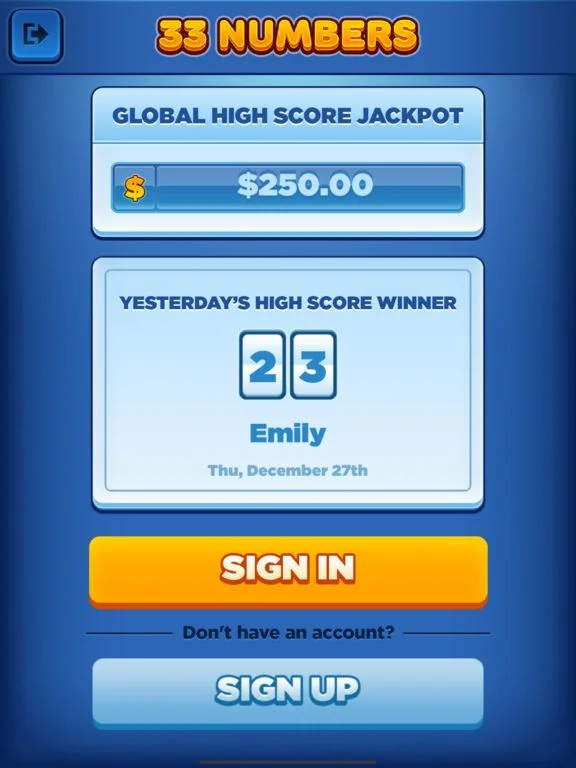 33 Numbers
