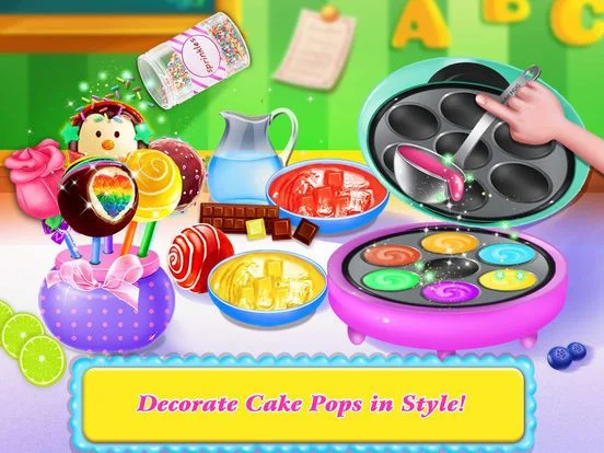 Kids Cake Pop Cooking Kids Cake Pop Cooking