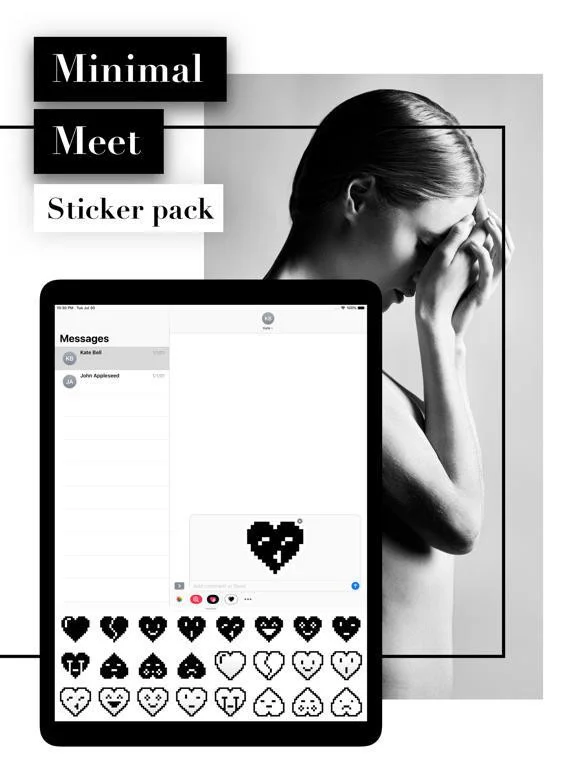 Minimal Meet Stickers Minimal Meet Stickers