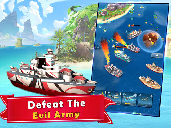 Battleship Clash：Naval Warfare of Warships Empire